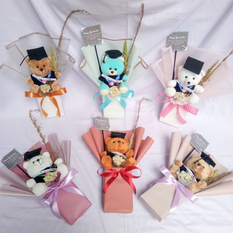 

Buket boneka wisuda - Free Packing