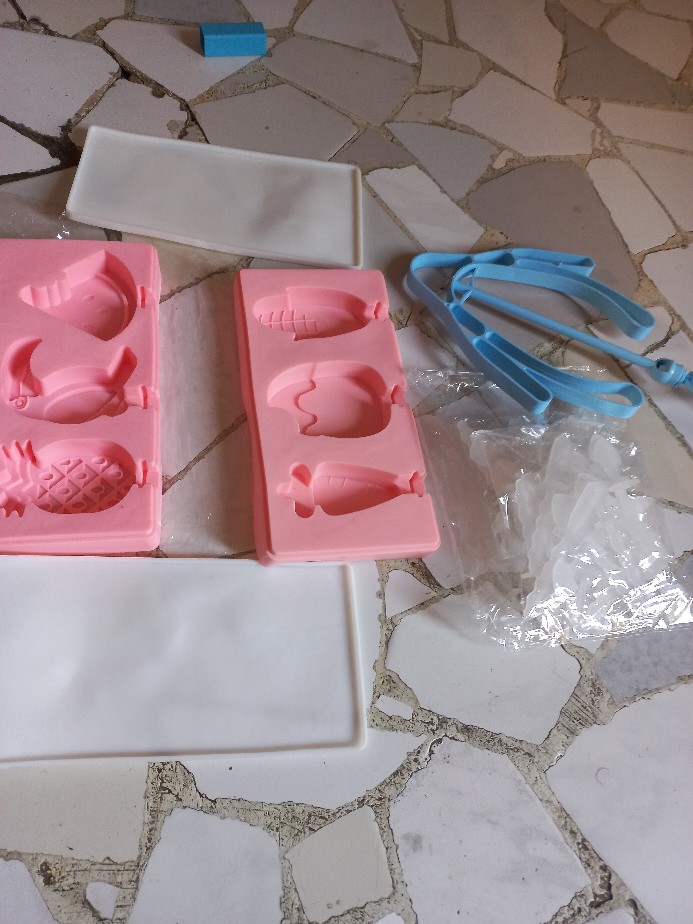 Cetakan Es Krim Silikon Stik Es Krim Cetakan Ice Cream Popsicle Cetakan Coklat Bpa Free