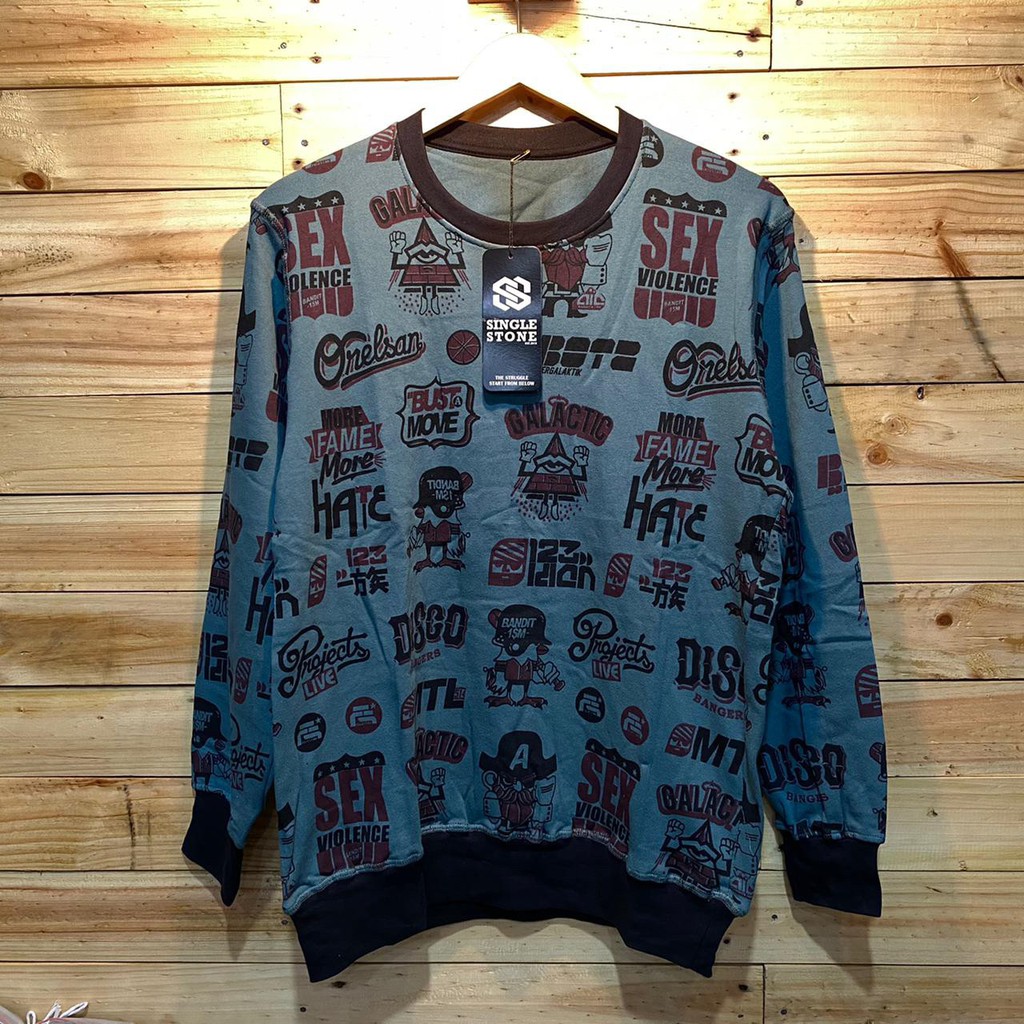 Sweater Crewneck Motif Original Bandung [COD]