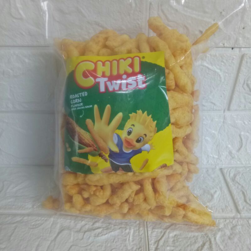 

Snack kiloan chiki twisty jagung bakar 250gr