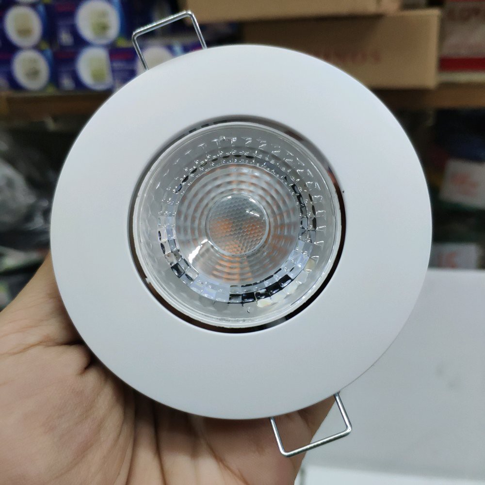 Lampu Ceiling Tanam Plafon Led Axis Hannochs 4w Bulat