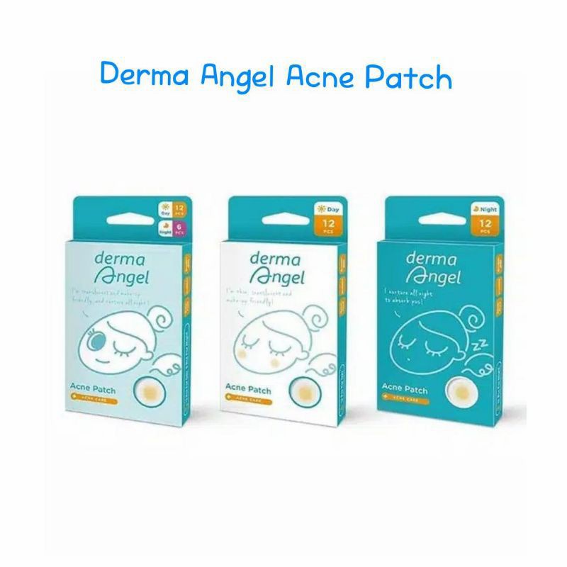 Derma Angel Acne Patch Day 12 pcs &amp; Night 6 pcs