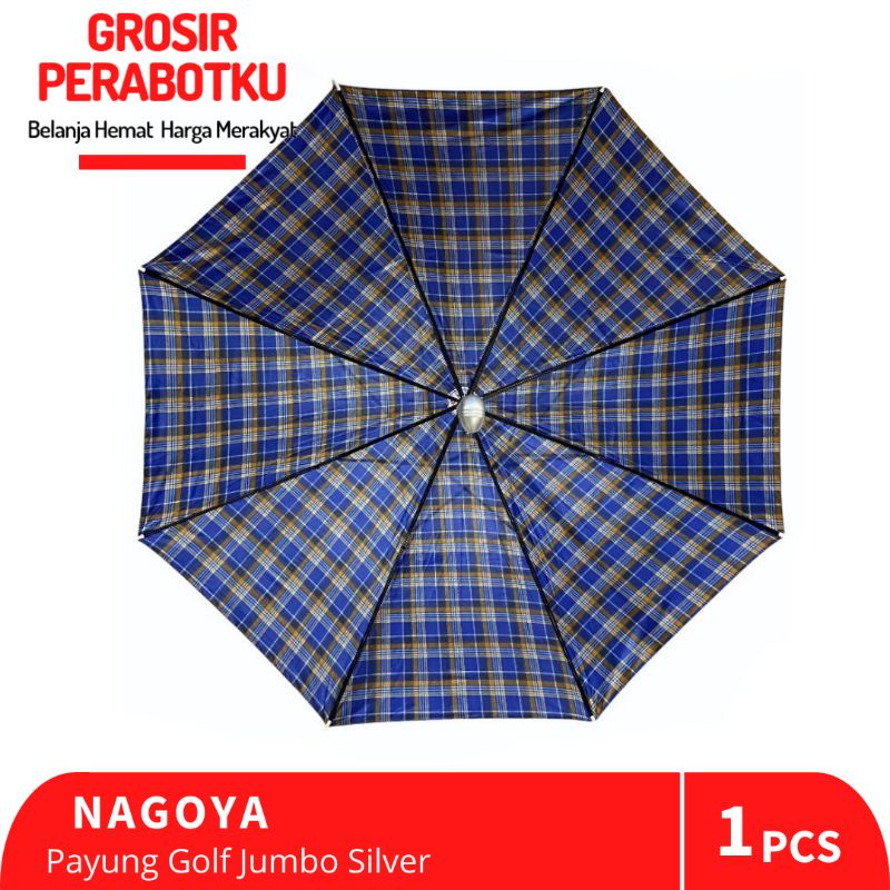 Payung Golf Jumbo Anti UV Premium Quality | Payung Golf Besar | Payung Golf Murah | Payung Golf Silver | Payung Besar Jumbo | Payung Panjang Motif Kotak | Payung Golf Jumbo Besar Warna Polos Anti UV | Payung Size Jumbo | Payung Golf Murah | Payung Polos