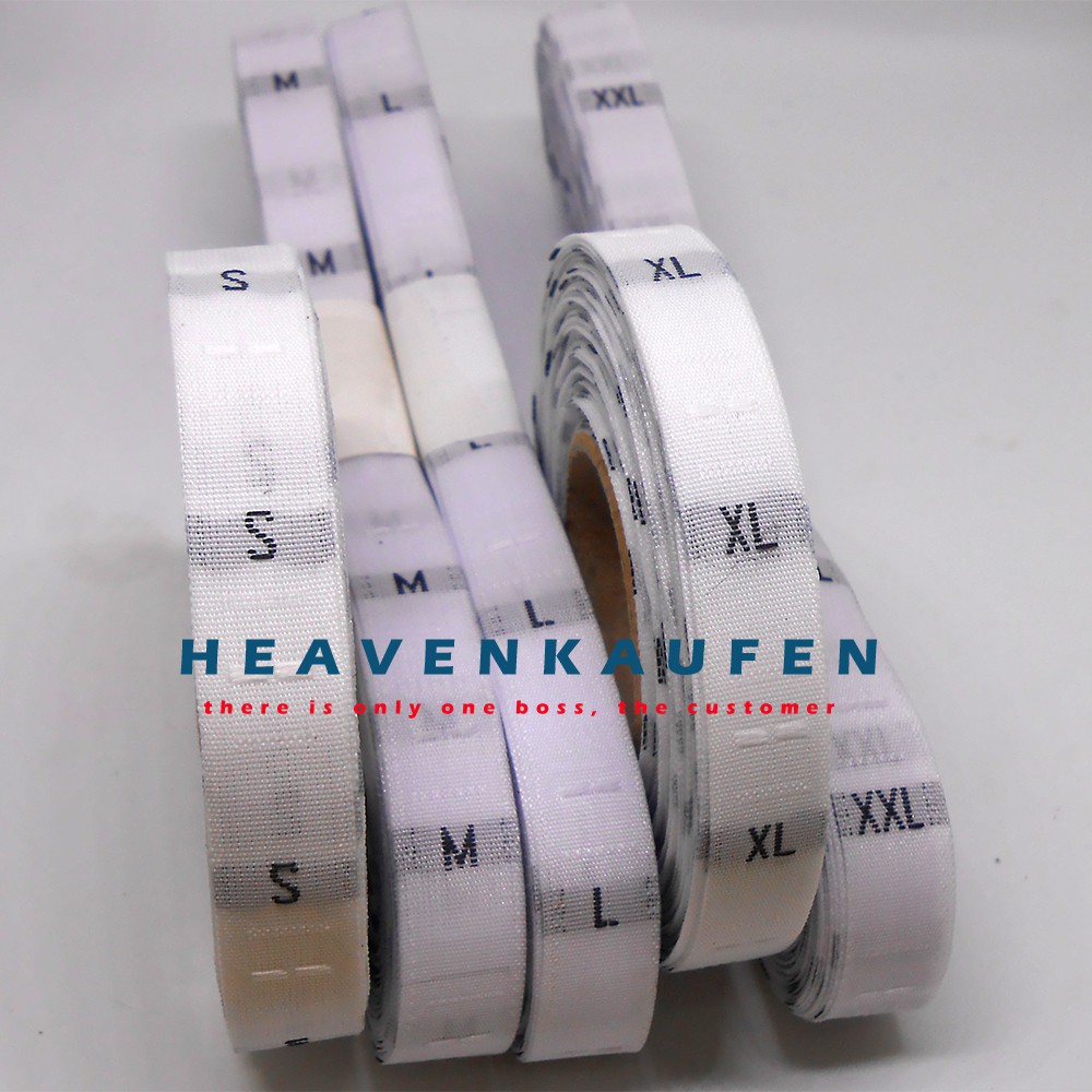 Label Size / Label Ukuran Putih Harga Per Rol isi 600 pcs