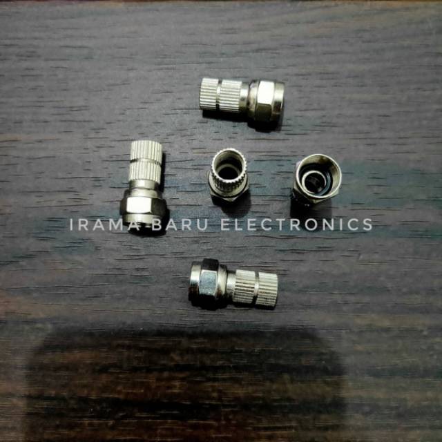 F JACK TAIWAN DY-3491A CONNECTOR RG6 5C RING F BNC DRAT