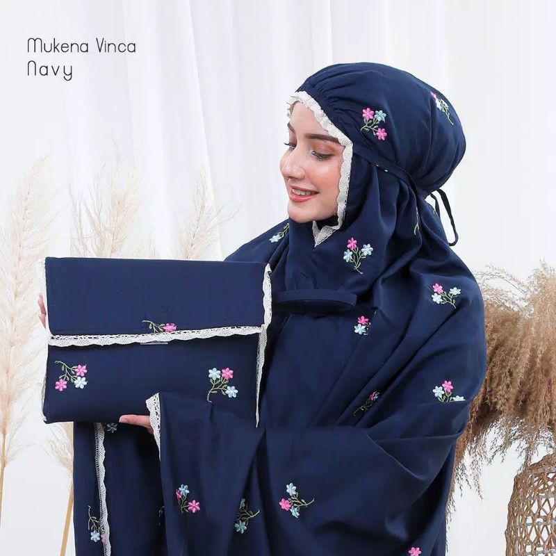 Mukena Vinca Warna Dan Motif Random