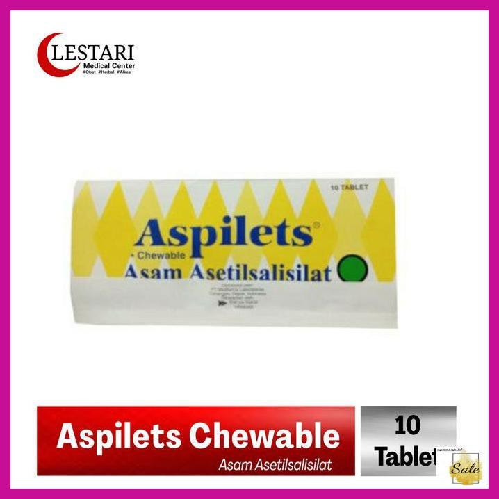 KEPALADEMAM- ASPILET 80MG STRIP / 10 TAB -KESEHATAN.
