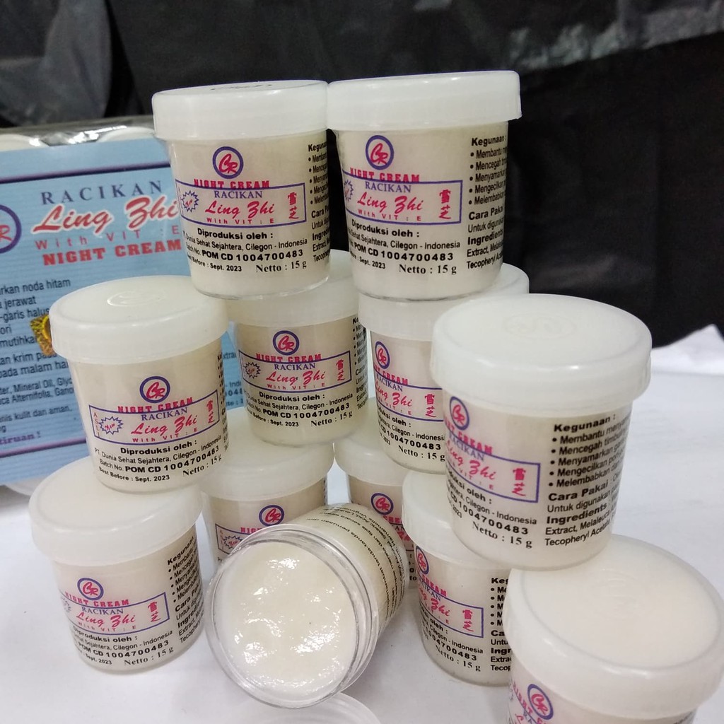 CREAM LINGZHI MALAM perlusin