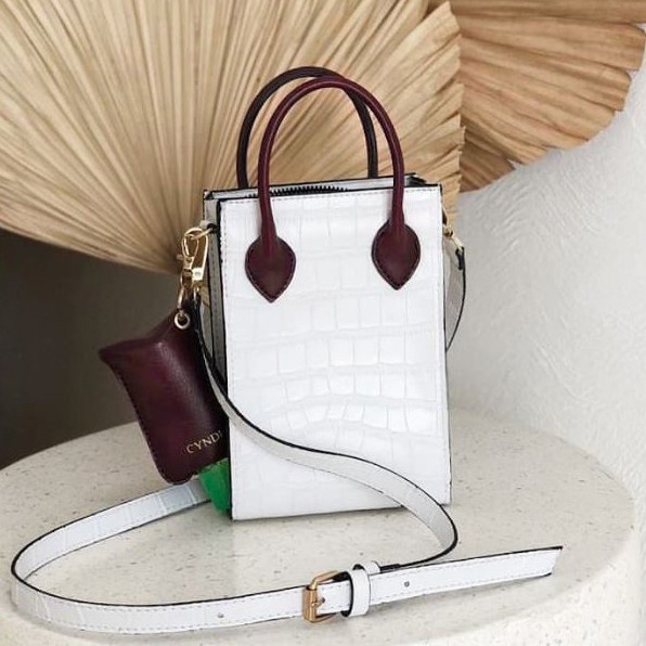 Elica Croco Fit Bag Fashionable ELLOSO STYLISH TAS SLEMPANG WANITA SLINGBAG  ET05