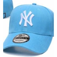 Topi NY New York Topi Baseball Pria Wanita-birumuda