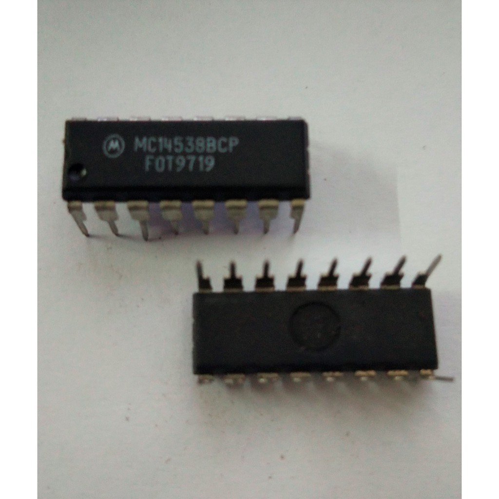 IC MC14538BCP MC 14538 BCP Monostable Multivibrator Dual Precision