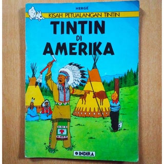 Komik Kisah Petualangan Tintin di Amerika