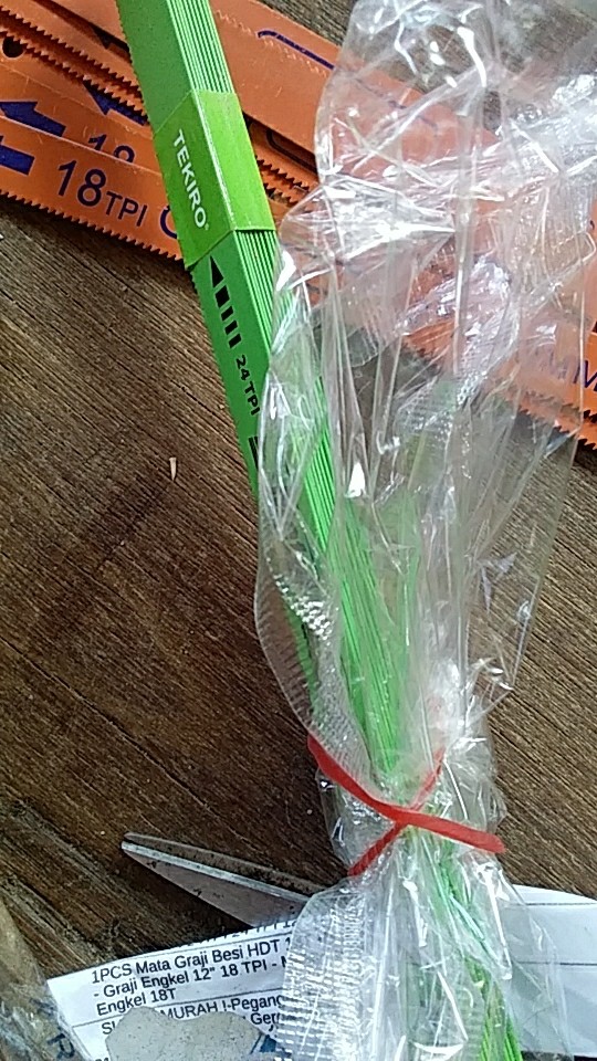 Mata Gergaji Geraji Graji Besi Bimetal Tekiro 18tpi 18 Tpi 24tpi 24 Tpi 12 12 Inch