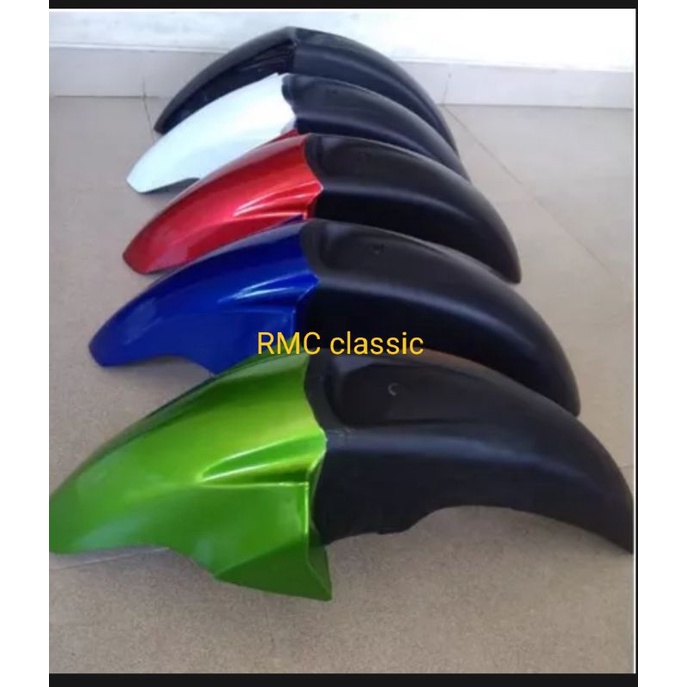 spakbor slebor depan Honda cs 1 warna hitam merah hijau biru putih