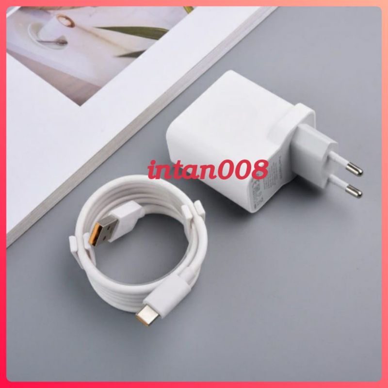 Charger OPPO RENO 4 Vooc 30w Type C Ori New Pack