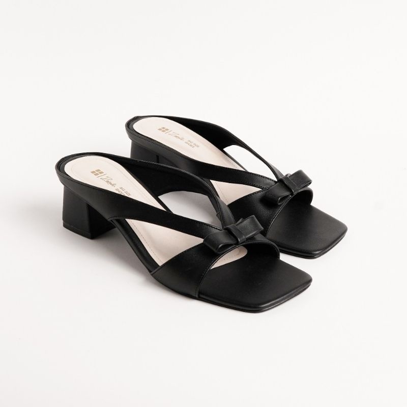 sandal wanita heels hak tahu jumbo bigsize hak 5 cm ready stock ZVT 343