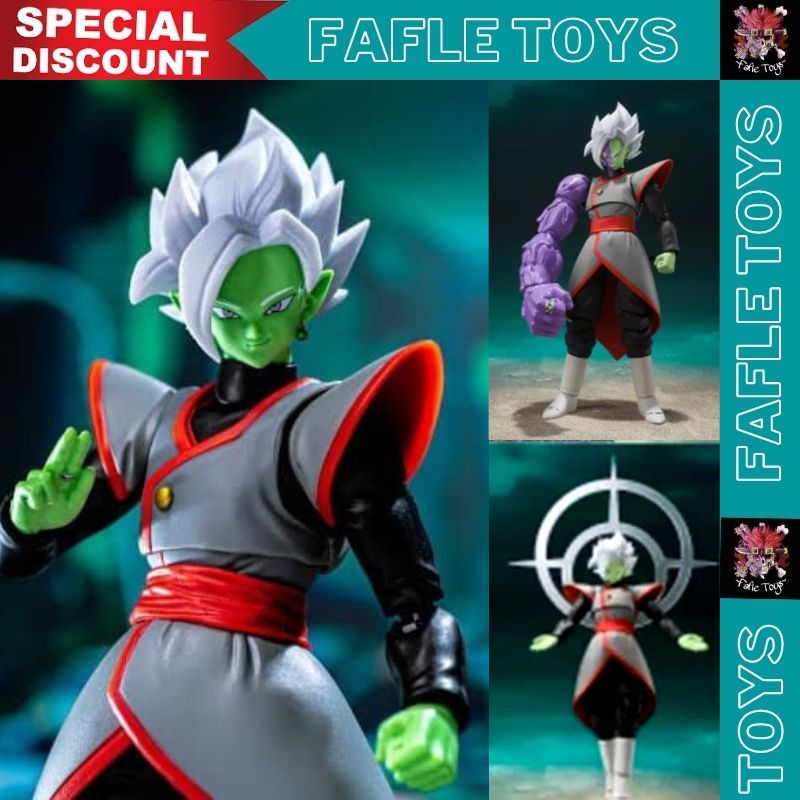 SHF Figuarts Dragon Ball Super Figure Zamasu Potara Goku Vegeta NEW / Figure Dragon Ball SHF Zamasu 