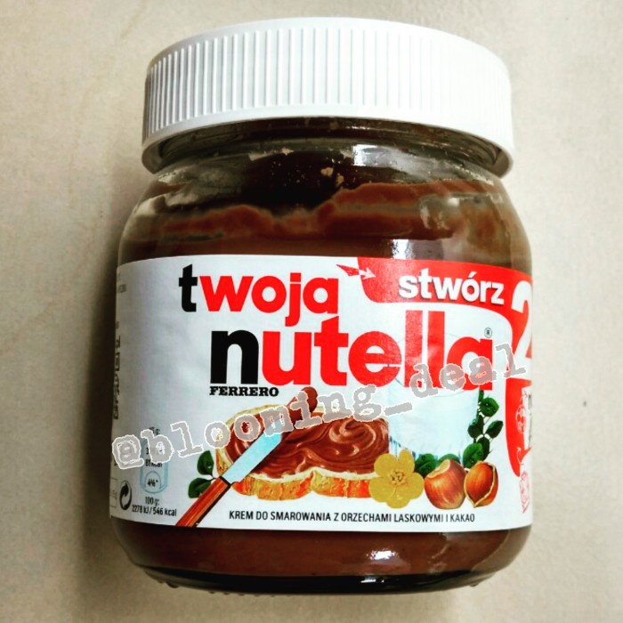 

BEST DEAL NUTELLA SPREAD 350GR !!