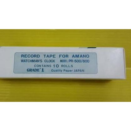 

✭ LABEL / RECORD TAPE / KERTAS AMANO PR-600 / 500 ✩