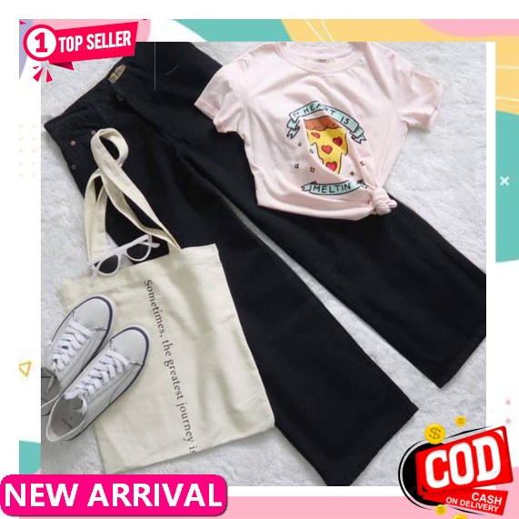 Celana Jeans Wanita High Waist Jeans Panjang Hw Tulang Perempuan 27-30 Hitam,Putih,Navy Terbaru Fwr 