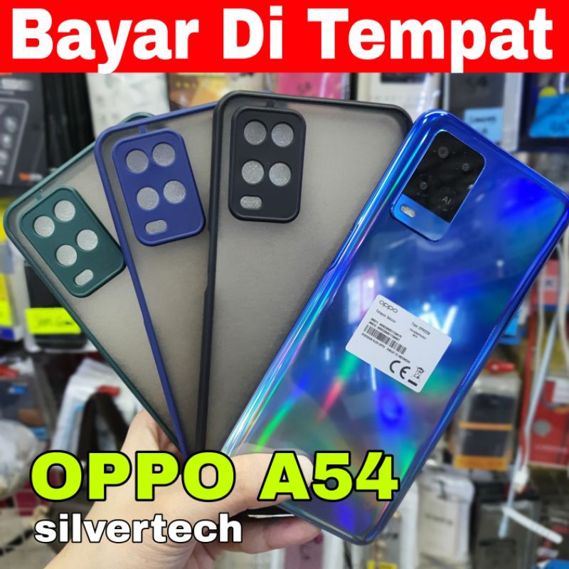 Kesing Oppo A54 Silikon OPPO A54 Softcase Oppo A54 Kondom Hp OPPO A54