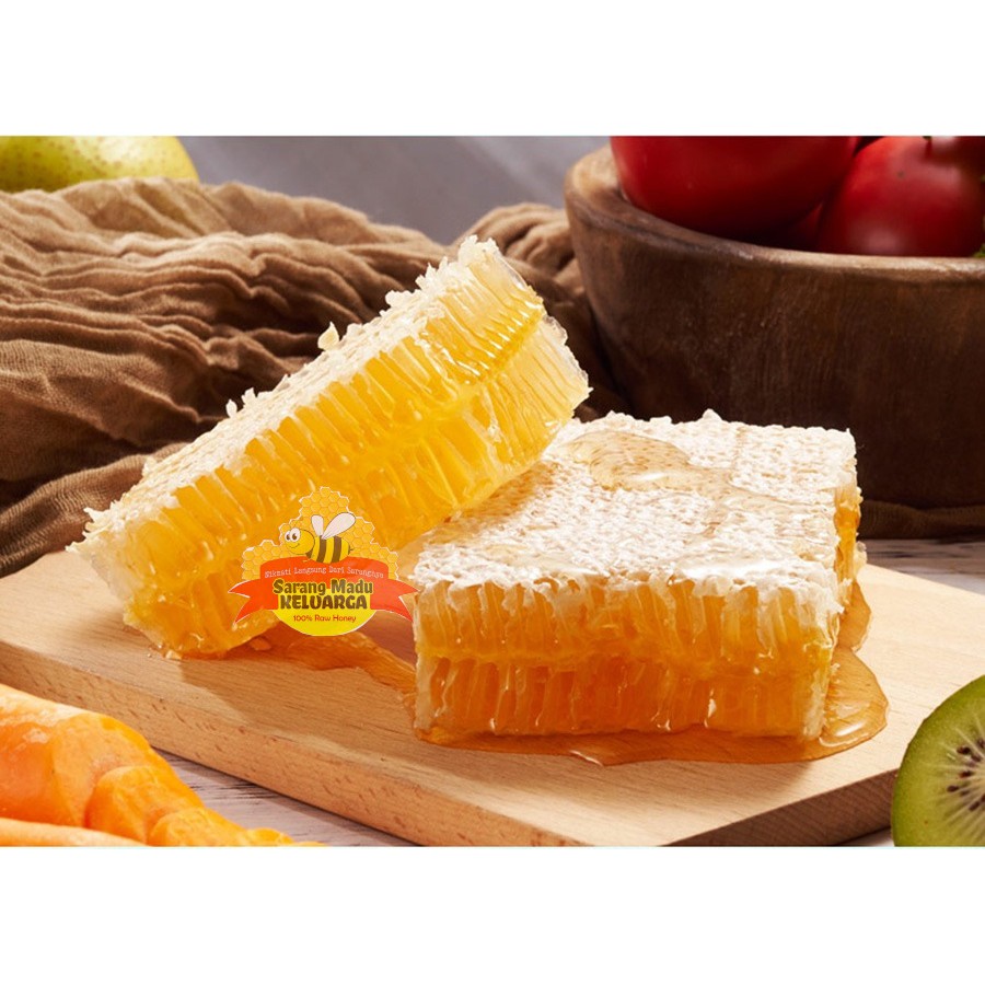

Madu Sarang/Honey comb/Sarang Madu Asli/Sarang Madu Murni Melifera 500 gram
