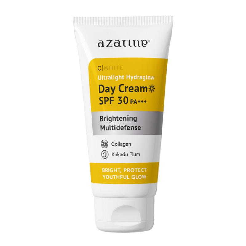 Azarine Ultralight Hydraglow Day Cream SPF 30 PA+++ C White 25gr 2 Pcs