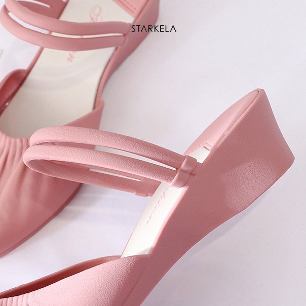 Slip-on Sendal Sol Lembut Plastik Non-slip Wanita Wanita Korean Style Sandal  Wanta Terbaru Kekinian Estetik Import Sendal