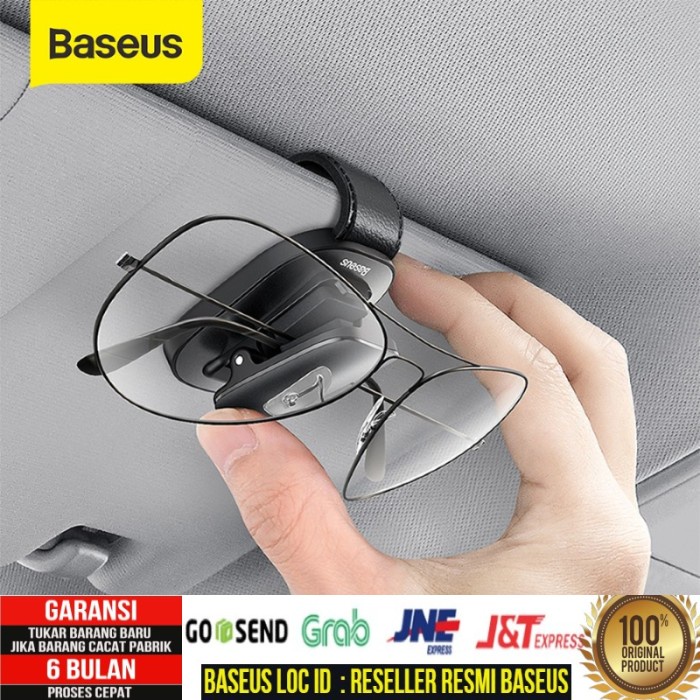 Baseus Gantungan Mobil Hook Hanger Holder Kacamata/Kartu/Kabel Data