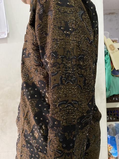 Batik Premium Ndoromesem Pantun Kamulyan Lengan Panjang Full Furing Katun Halus Solo