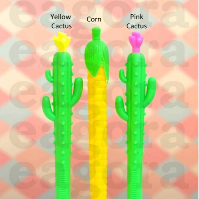 

Pensil Mekanik Jagung Kaktus Cactus Corn 0.5 cm Lucu Unik