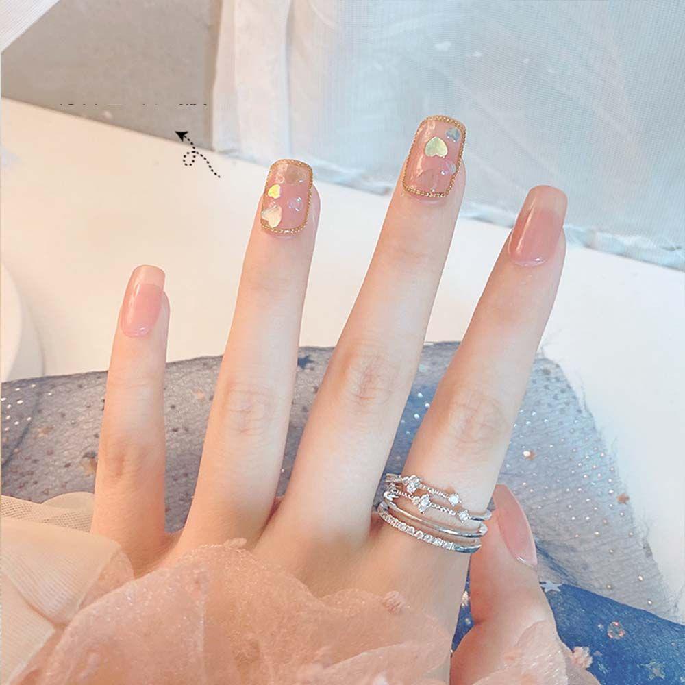 Mxbeauty 3D Stiker Kuku Fashion Pesona Nail Art Ornamen Snowflake Hias Confetti Pentagram Kuku Payet