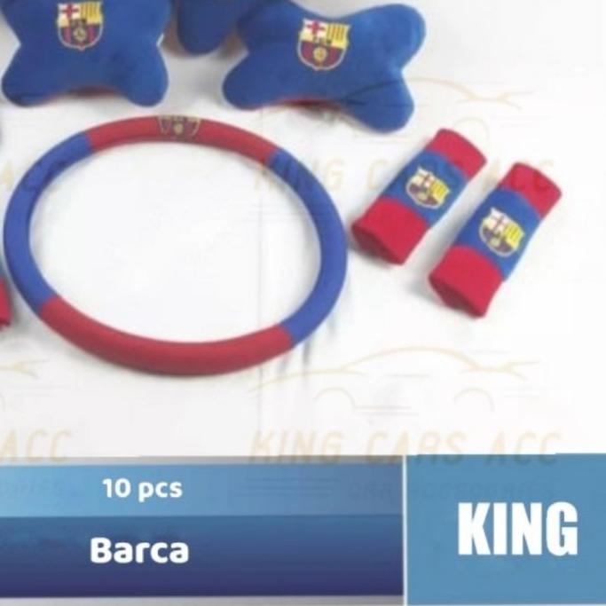 ☼ TERBARU & BISA !!Set Bantal Mobil 10pcs karakter ✤