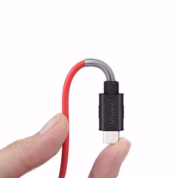 KABEL DATA VIVAN UMICRO FM100 - MERAH