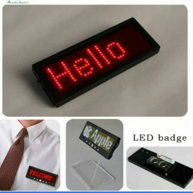 Name Tag LED / Mini Running Text