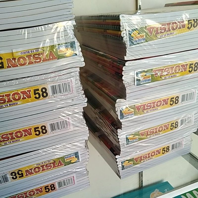 

Buku tulis vision isi 58