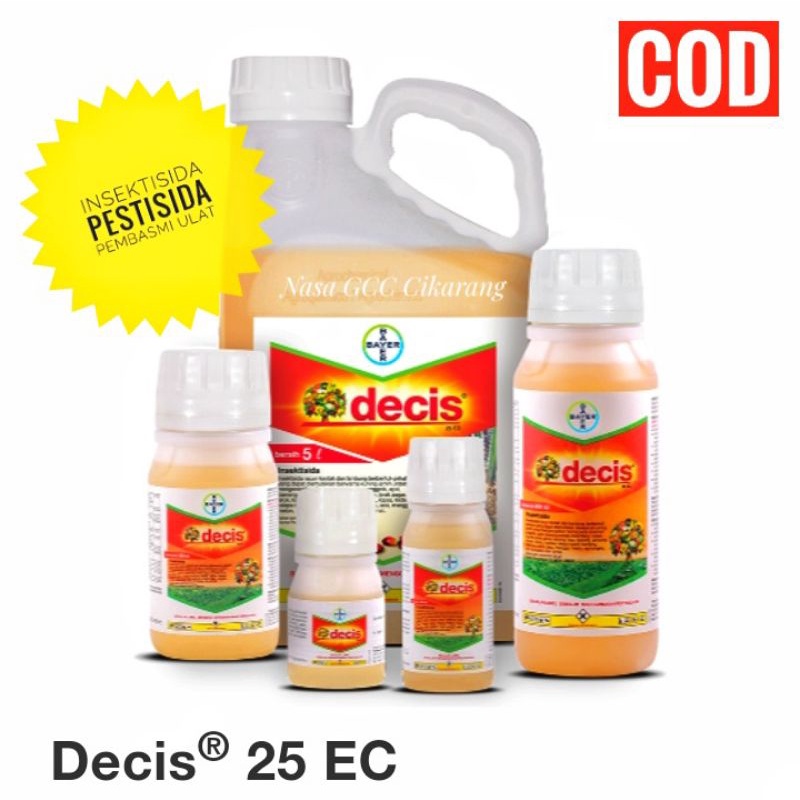 DECIS 25 EC 50ML INSEKTISIDA PESTISIDA PEMBASMI ULAT