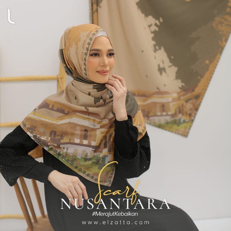 KANARA SARITA/SCARF ELZATTA PREMIUM/KERUDUNG ELZATTA