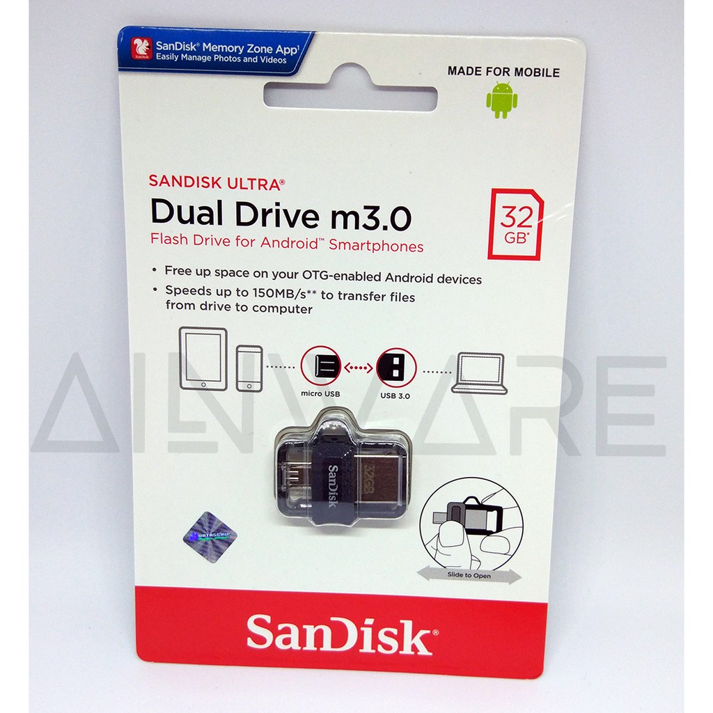 SanDisk Ultra Dual Drive M3.0 32GB USB 3.0