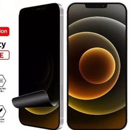 Baru!! ! Hydrogel Anti SPY Matte iPhone 14 14Pro 14Promax 14+ 13 13Pro 13Promax 13Mini 12 Hidrogel Spay Privacy Tidak Bisa Lihat Dari Samping Full Cover-Ful Set Jelly-Jel Hydro Casing Antigores-A Gores Tipis-Bagus PROMAX PRO MAX Plus Fullset Mini Fulset