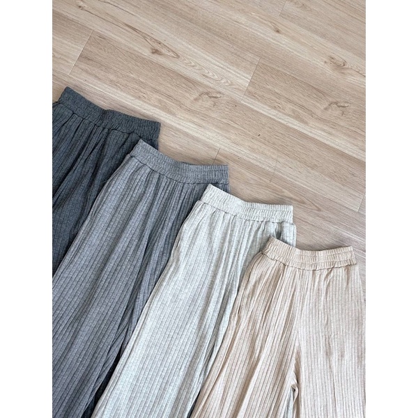 lookatmeofficial • Meera Knit Pants - Celana Kulot Knit Premium Long Cullote