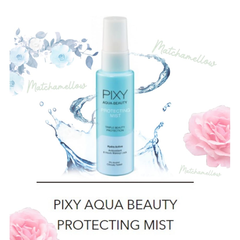 ❄️MATCHA❄️ PIXY CLEANSER MAKE UP PROTECTING MIST - MICELLAR WATER PEMBERSIH MUKA ORIGINAL