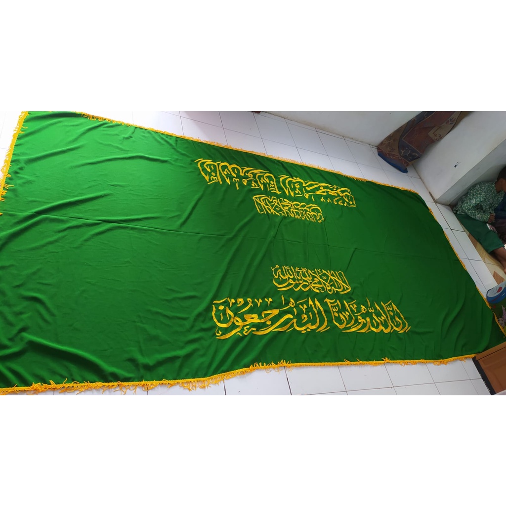 PROMO Tutup Keranda Kaligrafi Dibordir Temurah Pilih Bentuk Segi Empat atau Bentuk Resleting