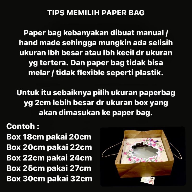 

RB Paper Bag Ekonomis Uk 22x22x15cm Dijual per lusin