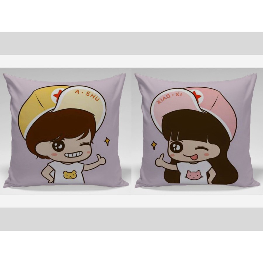 

Bantal Dekorasi custom kado valentine hadiah valentine kado pacar hadiah pacar - couple 2