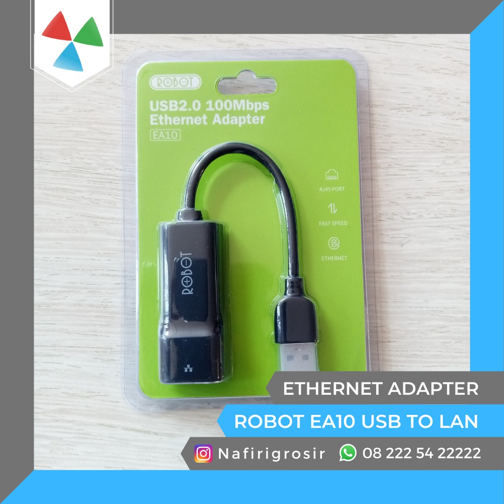 ETHERNET ADAPTER ROBOT EA10 USB TO LAN/RJ45