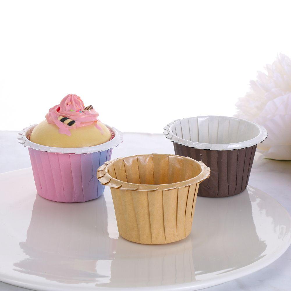 Preva 50pcs Cake Muffin Cups DIY Cake Tray Alat Kue Kering Cupcake Liners