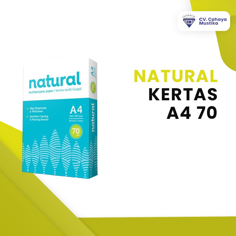 

Alat Tulis Kantor/Alat Tulis Kantor Grosir/Alat Tulis Kuliah Kertas Natural A4 70gr Malang - ATK