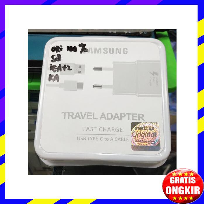 ACC HP CHARGER SAMSUNG ORIGINAL S8 S 8 100% FAST CHARGING ORI