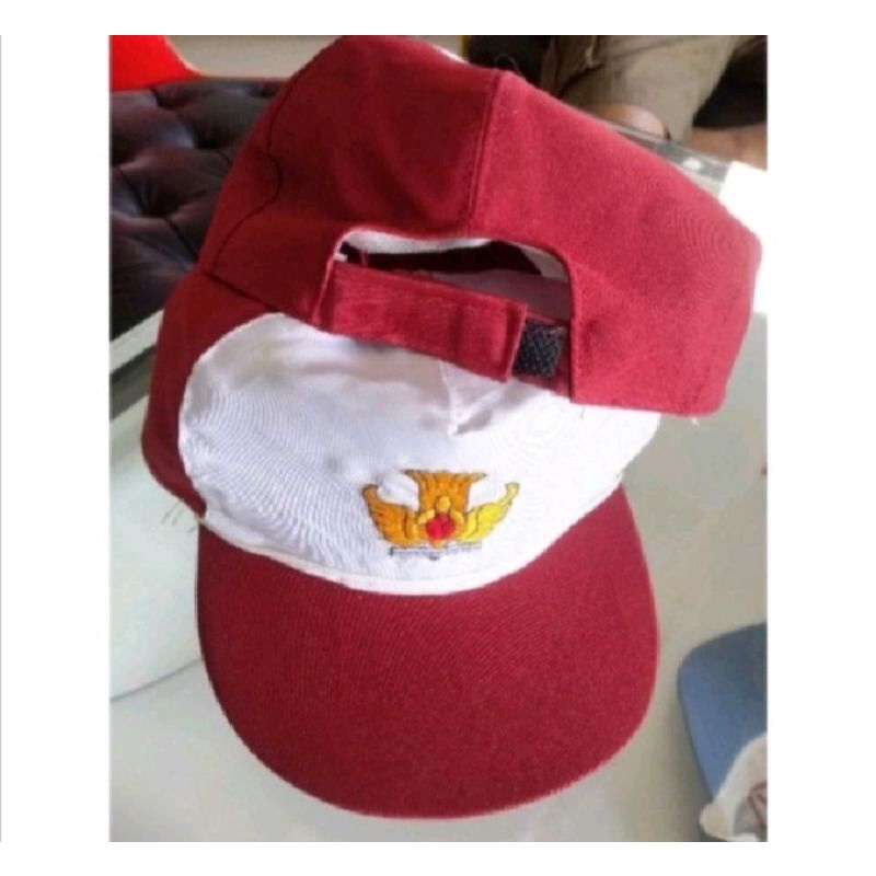 

TOPI SD MERAH PUTIH (LOGO BORDIR)